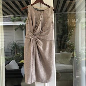 Anne Klein Gold Dress